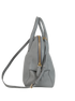 Greenwood Bowling Bag, &pound;295, Handbags, Grey, Leather, Side view